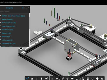 CIA 3D modeling and 3D printing